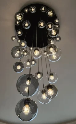 Sklep Kaja Gigantyczna lampa wisząca na antresolę KP-20 ROTUNDA | Kaja Online