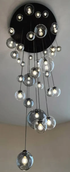 Sklep Kaja Gigantyczna lampa wisząca na antresolę KP-20 ROTUNDA | Kaja Online