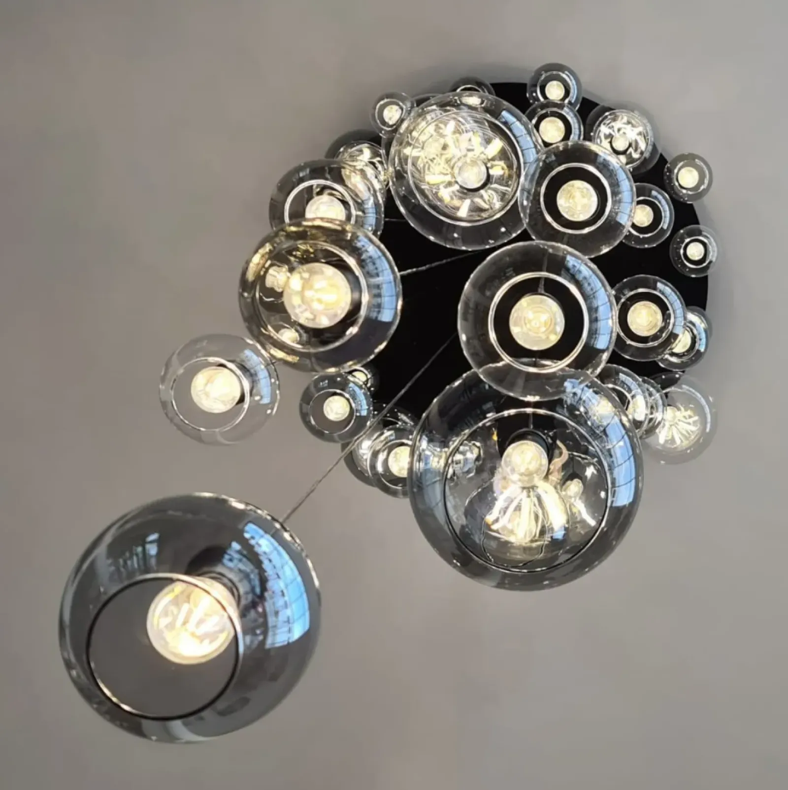 Sklep Kaja Gigantyczna lampa wisząca na antresolę KP-20 ROTUNDA | Kaja Online