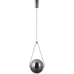 Sklep Kaja Grafitowa lampa wisząca, ledowa PND-34361-M-CH-SG z serii RASTIA Sale