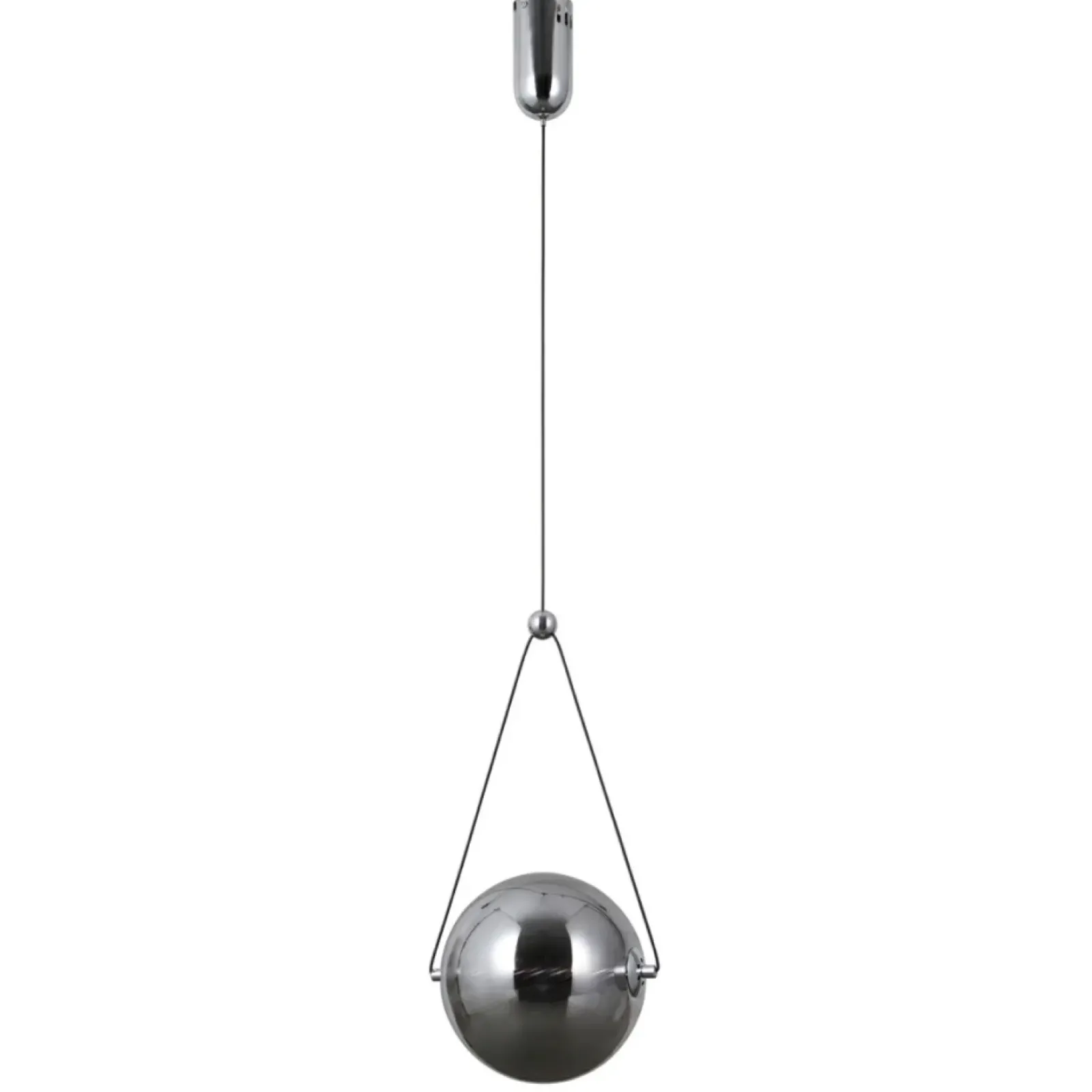 Sklep Kaja Grafitowa lampa wisząca, ledowa PND-34361-M-CH-SG z serii RASTIA Sale