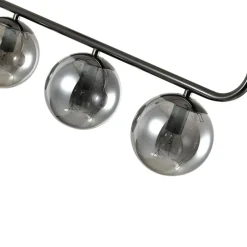 Sklep Kaja Grafitowa lampa z ciemnymi kloszami LP-005/3L GRAFIT ALISA | Kaja Discount