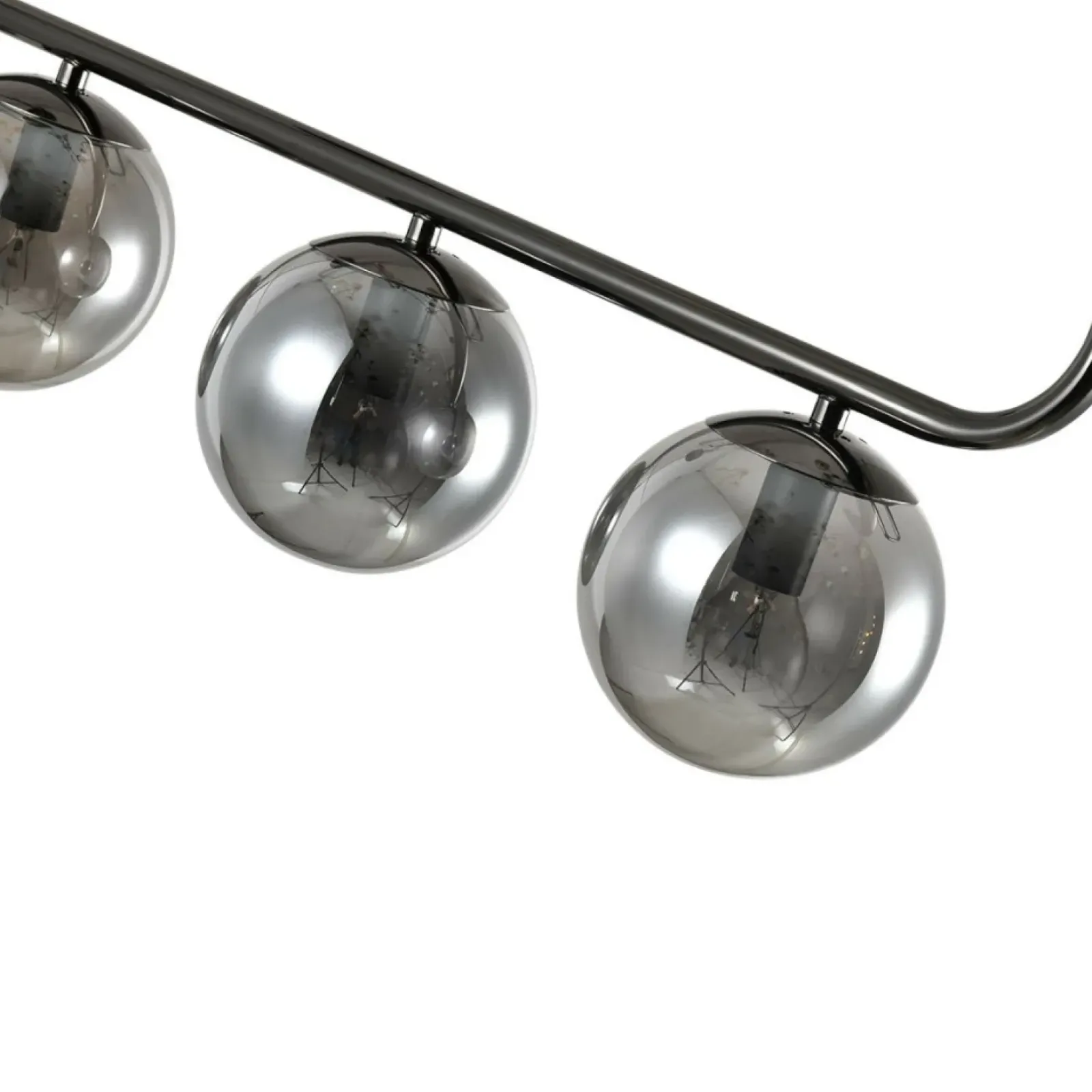 Sklep Kaja Grafitowa lampa z ciemnymi kloszami LP-005/3L GRAFIT ALISA | Kaja Discount