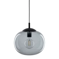 Sklep Kaja Grafitowy klosz na czarnym zwisie ⌀30cm TK 4837 VIBE GRAPHITE | Kaja Flash Sale