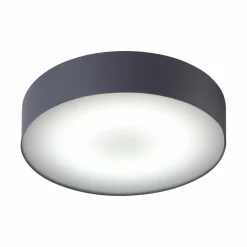 Sklep Kaja Grafitowy, ledowy plafon okrąg ⌀40,5cm LED 20W 10180 ARENA | Kaja* Lampy Led|Plafony Klasyczne