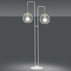 Sklep Kaja Gustowna lampa podłogowa na dwie żarówki 145/LP2 | Kaja Oświetlenie* Tradycyjne Lampy Podłogowe