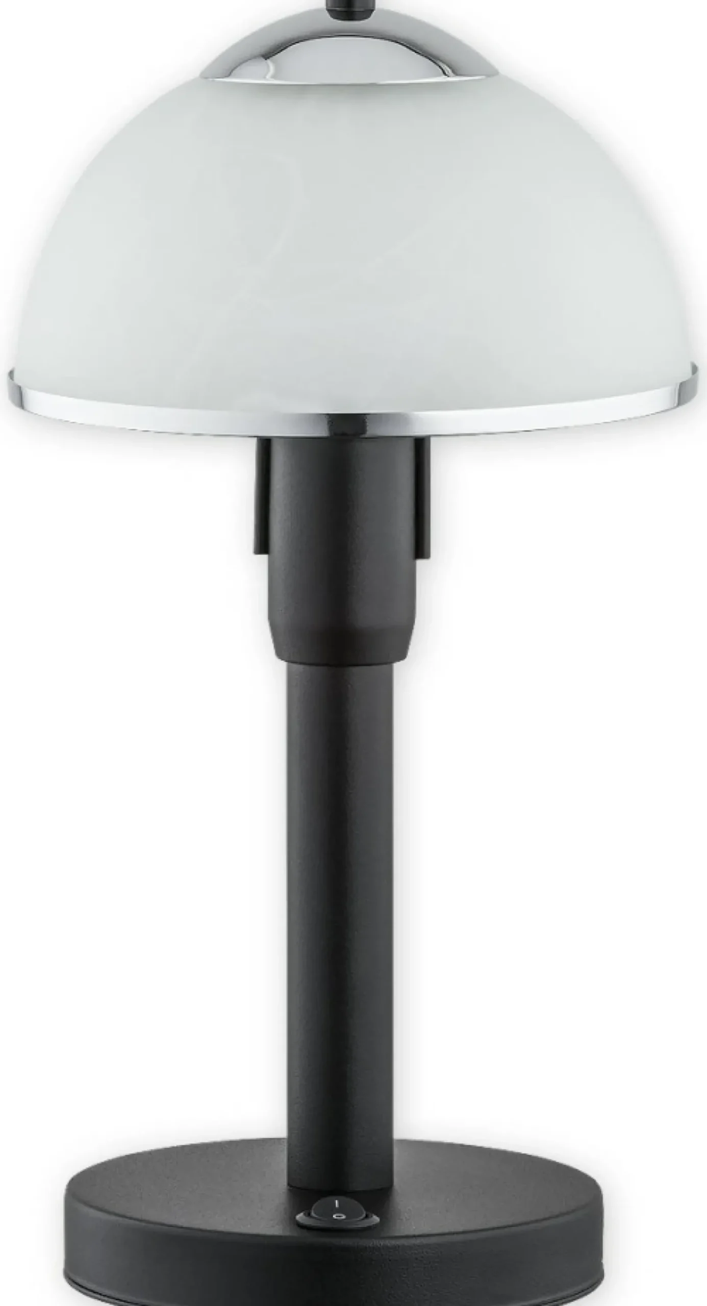Sklep Kaja Gustowna lampa stołowa z kloszem O2928 L1 CZA + CH | Kaja Oświetlenie* Tradycyjne Lampki Stołowe