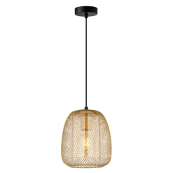 Sklep Kaja Gustowna lampa wisząca, bursztynowa PND-28612-GD-AMB z serii AMIRIA Fashion
