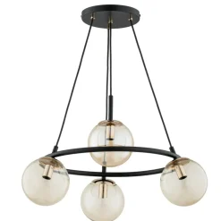 Sklep Kaja Gustowna lampa wisząca, do pokoju dziennego AL 63245 z serii RINGO Flash Sale