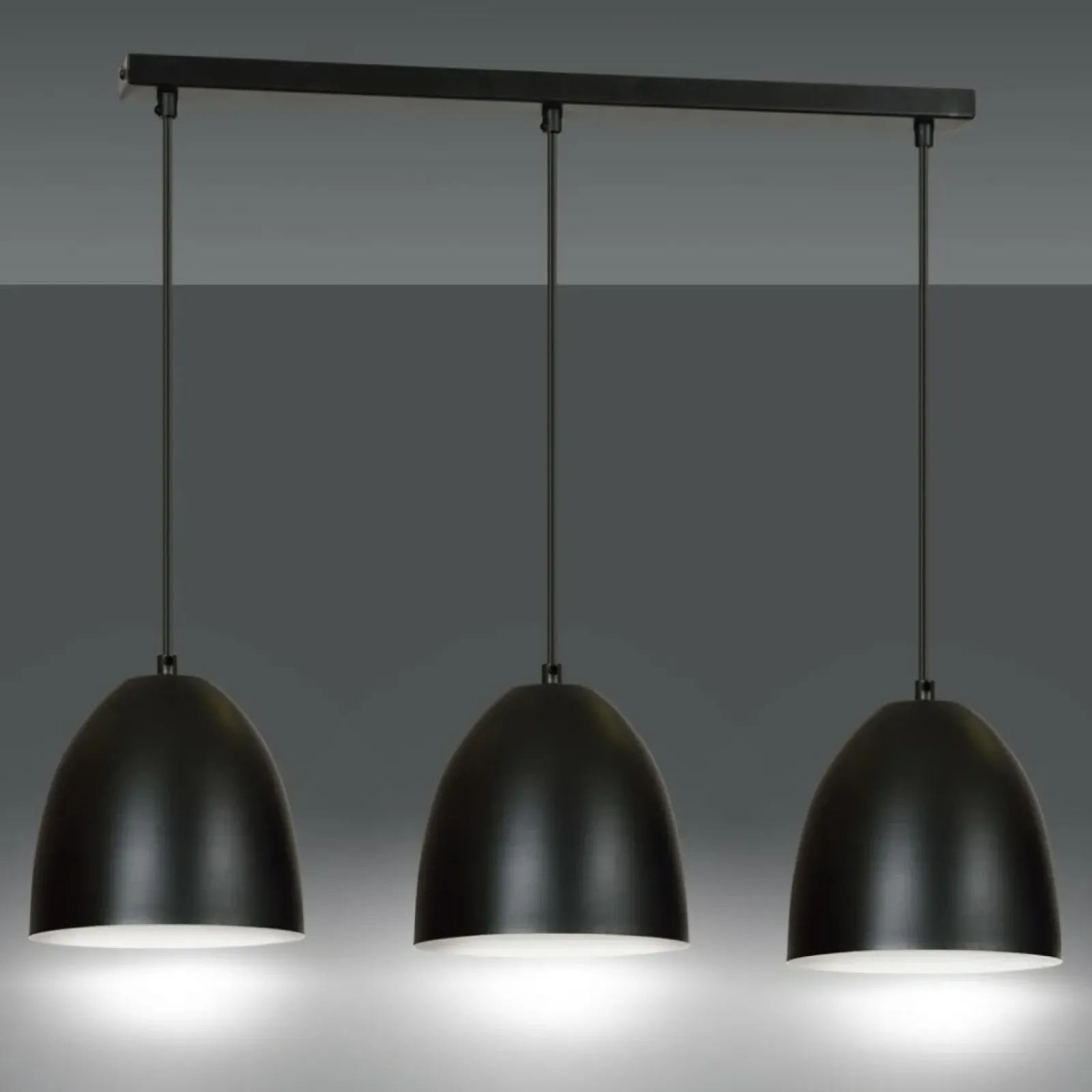 Sklep Kaja Gustowna lampa wisząca na listwie do jadalni 391/3 | Kaja Oświetlenie Shop