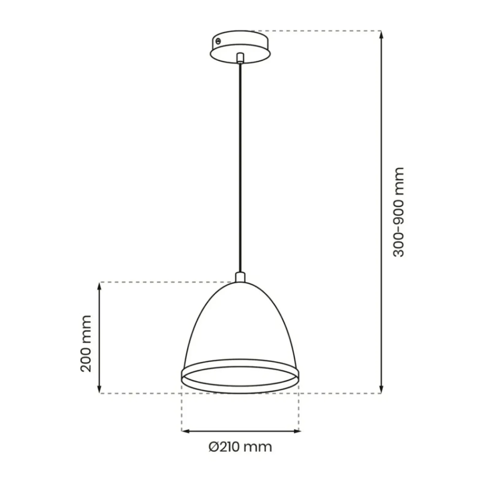 Sklep Kaja Gustowna lampa wisząca w stylu skandynawskim MLP8849 z serii STUDIO | Kaja Oświe New