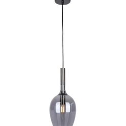 Sklep Kaja Gustowna lampa wisząca z grafitowym kloszem ML8813 z serii LUGANO | Kaja Oświetl Shop
