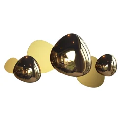 Sklep Kaja Gustowny kinkiet w kolorze złota MOD314WL-L13G3K z serii JACK-STONE* Lampy Led