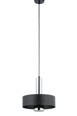 Sklep Kaja Industrialna, czarna lampa wisząca do kuchni SIG 40715 RIF LUX | Kaja Fashion