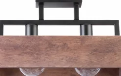 Sklep Kaja Industrialna, drewniana lampa sufitowa do holu SIG 31742 DAKOTA Sale