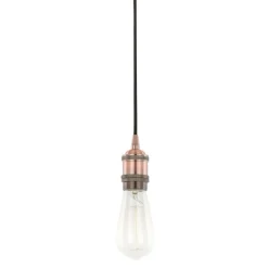 Sklep Kaja Industrialna lampa bez klosza DS-M-034 RED COPPER CLASSO | Kaja Best