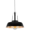 Sklep Kaja Industrialna lampa do kuchni MDM-3619/1M BK+GD PALOMA | Kaja Outlet