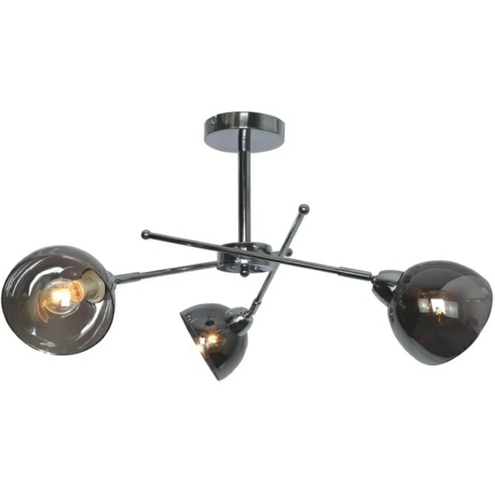 Sklep Kaja Industrialna lampa do sypialni K-JSL-1286/3-2 HORNET | Kaja chrom Best Sale