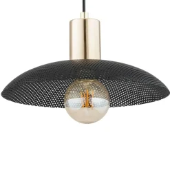 Sklep Kaja Industrialna lampa sufitowa, złote oprawki 1320/1 SPIRIT | Kaja czarny Sale