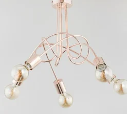 Sklep Kaja Industrialna lampa sufitowa w kolorze miedzi AL 24325 | Kaja Discount