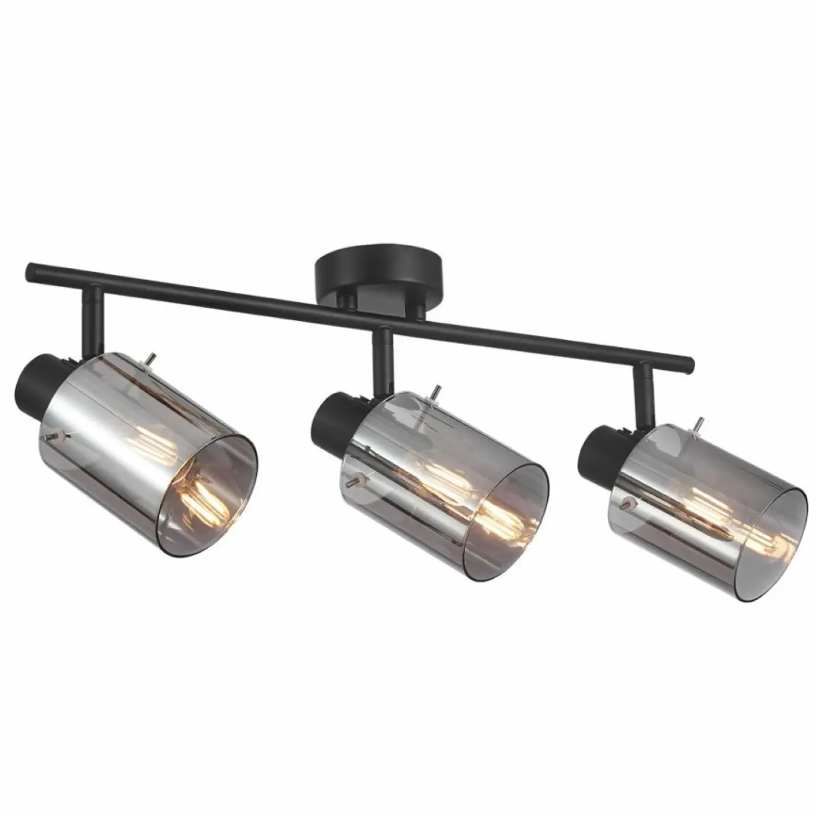 Sklep Kaja Industrialna lampa sufitowa z reflektorami SPL-5581-3-BK-SG SARDO Store