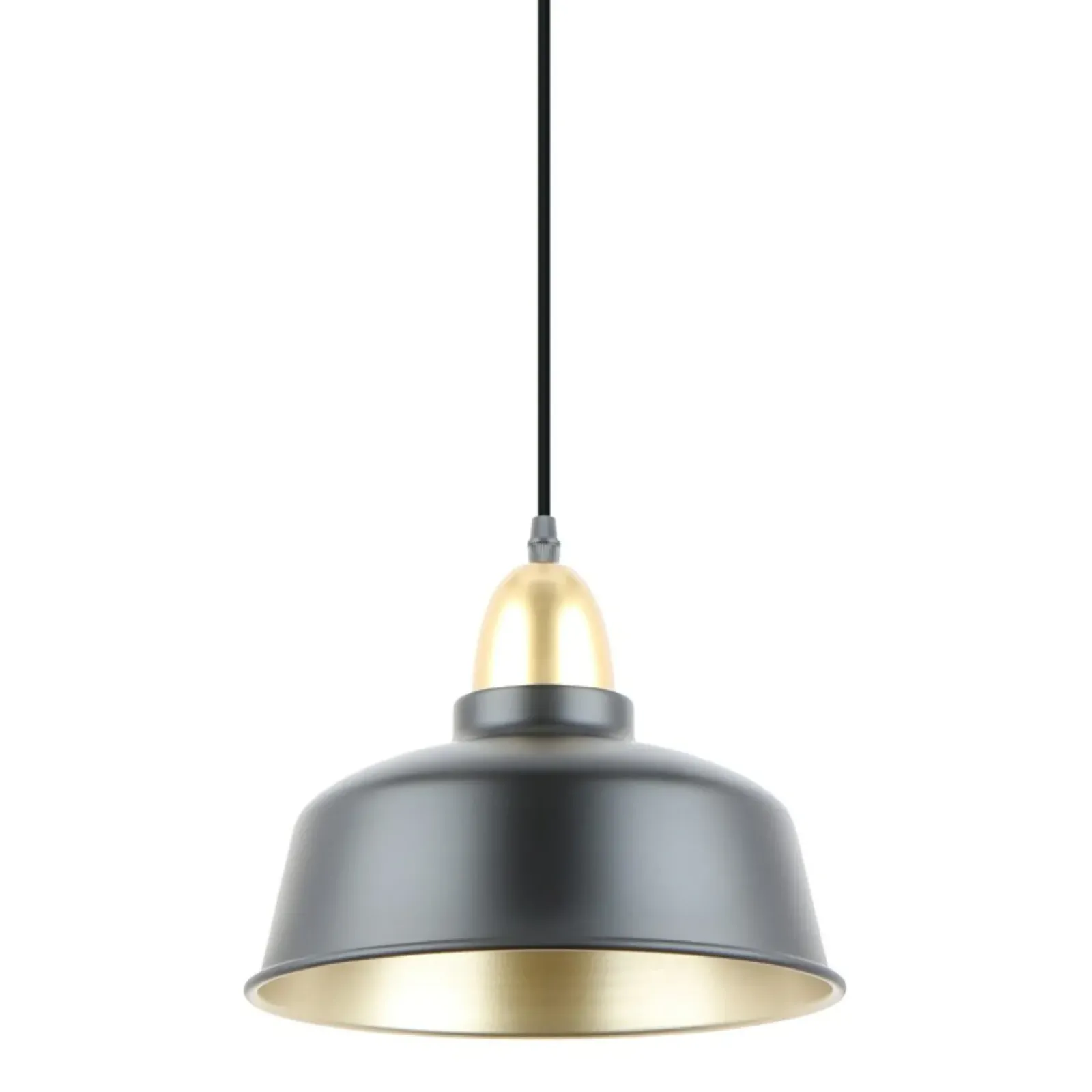 Sklep Kaja Industrialna lampa wisząca, idealna do jadalni A8063-BK z serii MENSA Outlet