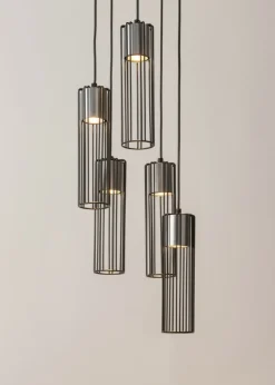 Sklep Kaja Industrialna lampa wisząca do salonu SIG 33460 z serii FOBIA CZ/SR Outlet