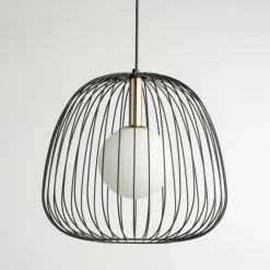 Sklep Kaja Industrialna lampa wisząca, druciany klosz SIG 40727 BELL | Kaja Online