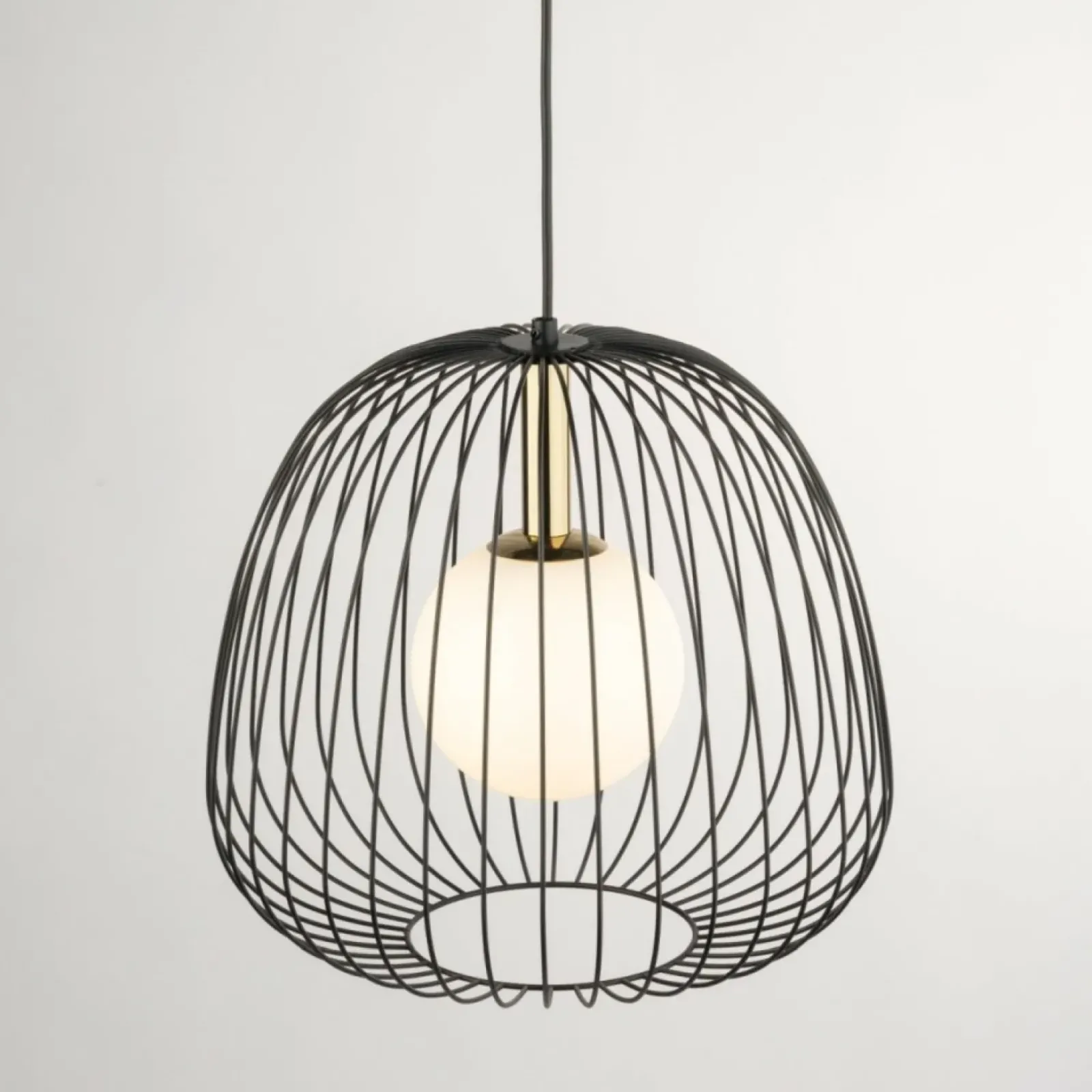 Sklep Kaja Industrialna lampa wisząca, druciany klosz SIG 40727 BELL | Kaja Online