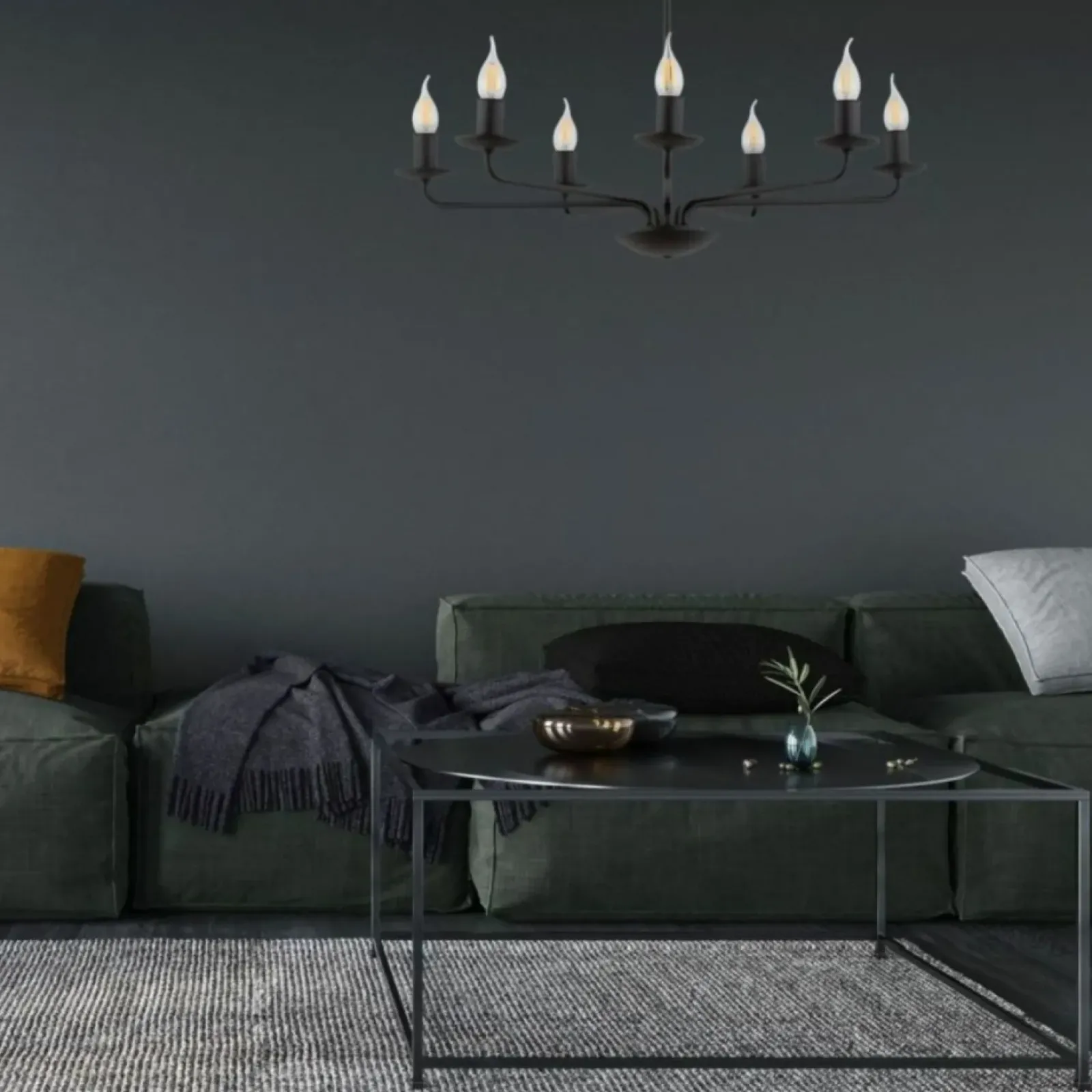 Sklep Kaja Industrialna lampa wisząca świecznik do salonu TK 4613 z serii LIMAL Sale