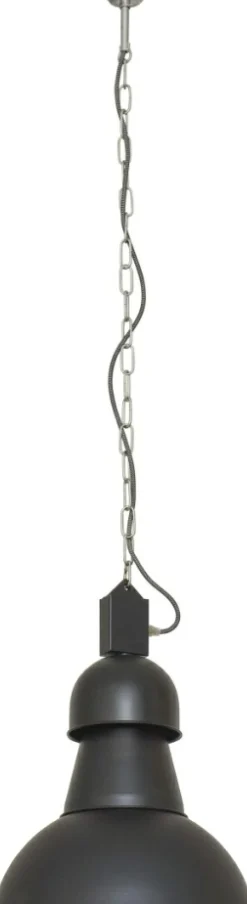 Sklep Kaja Industrialna, metalowa lampa wisząca 5067 HIGH-BAY | Kaja Oświetlenie czarny New