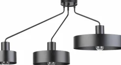 Sklep Kaja Industrialna, metalowa lampa sufitowa do salonu SIG 31533 JUMBO czarny Store
