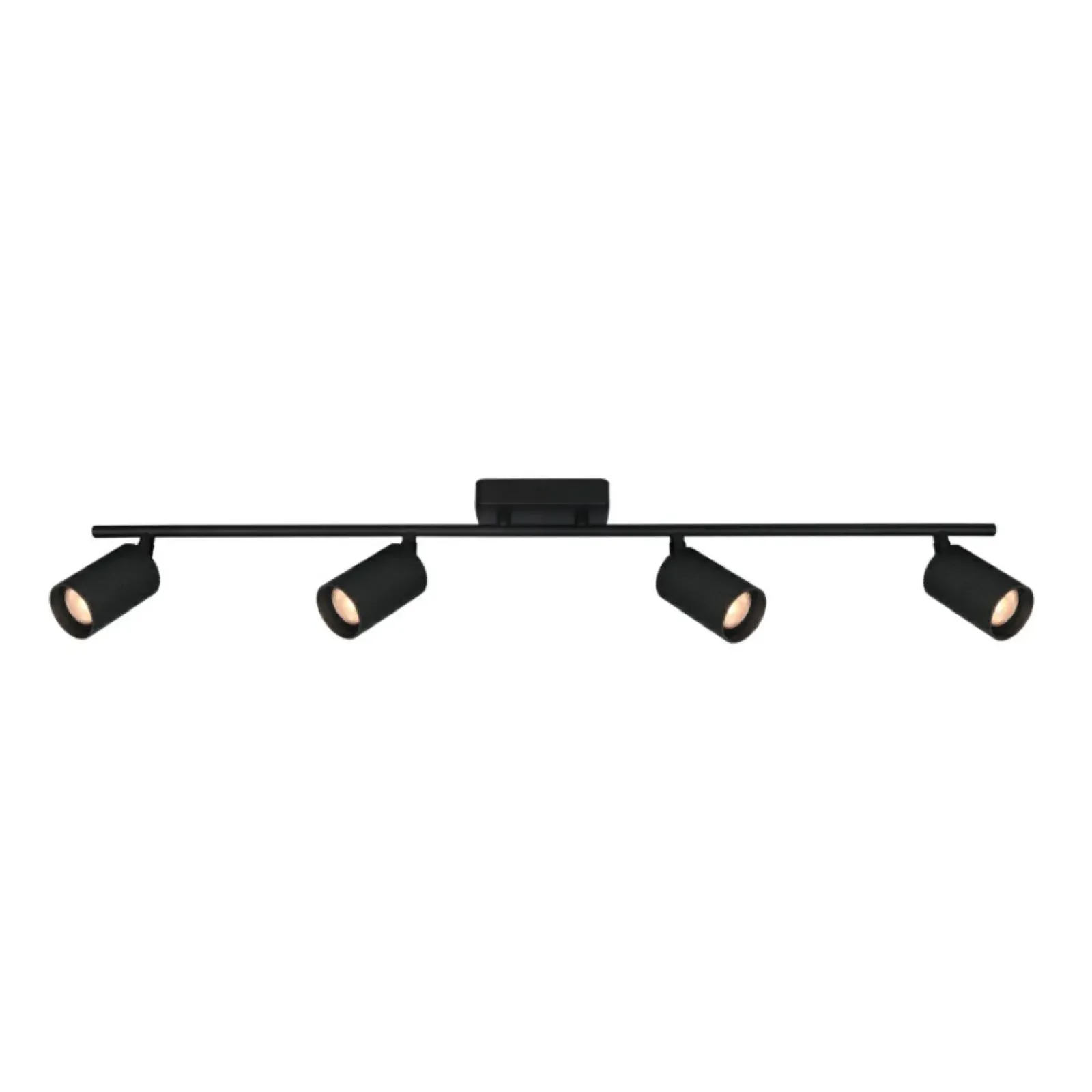 Sklep Kaja Industrialna, techniczna lampa sufitowa SPL-46829-4-BK TRIS | Kaja Clearance