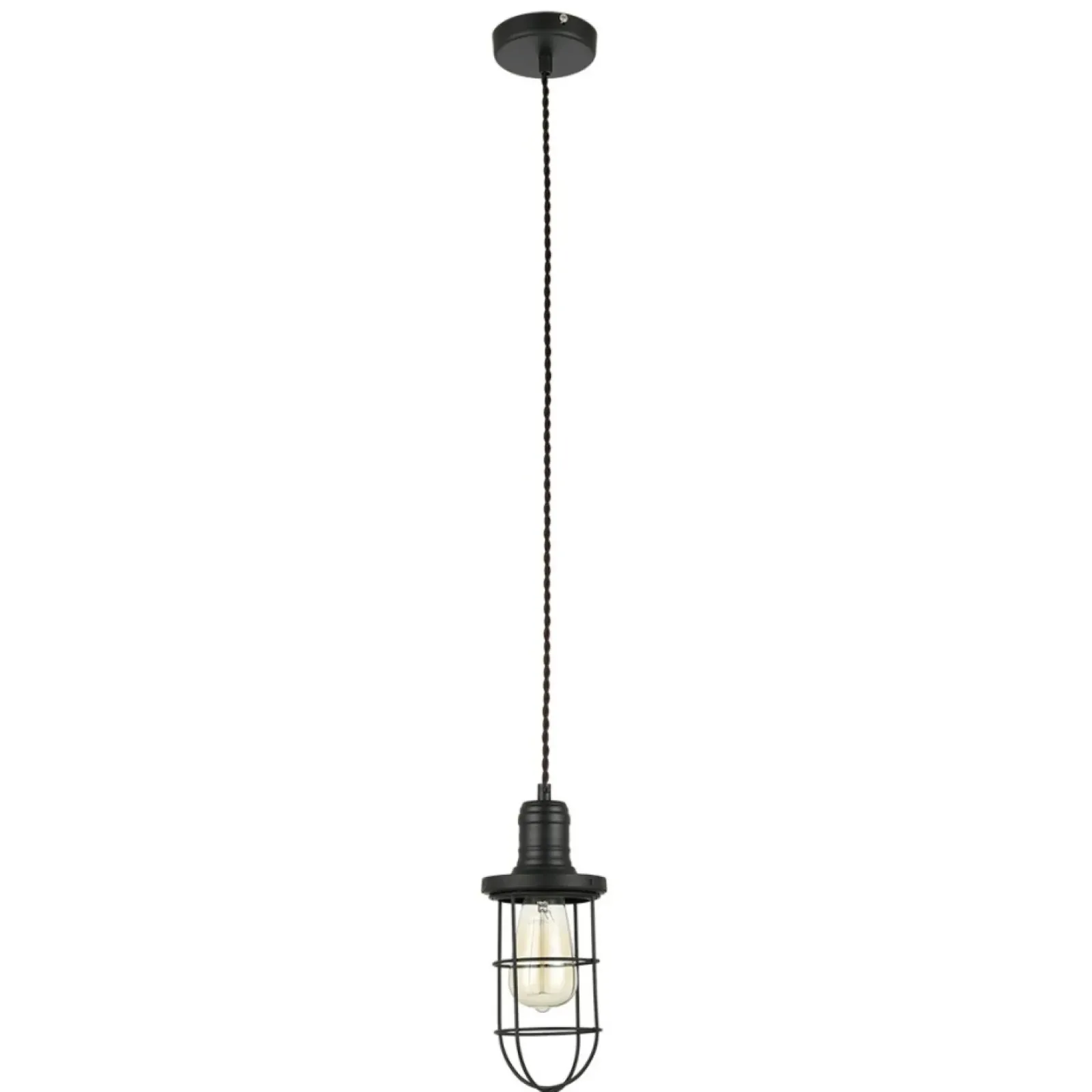 Sklep Kaja Industrialny, , druciany zwis MDM2273-1 SYNTHIA | Kaja czarny Outlet