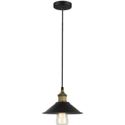 Sklep Kaja Industrialny, czarny zwis MDM-2318/1S KERMIO | Kaja Oświetlenie Sale