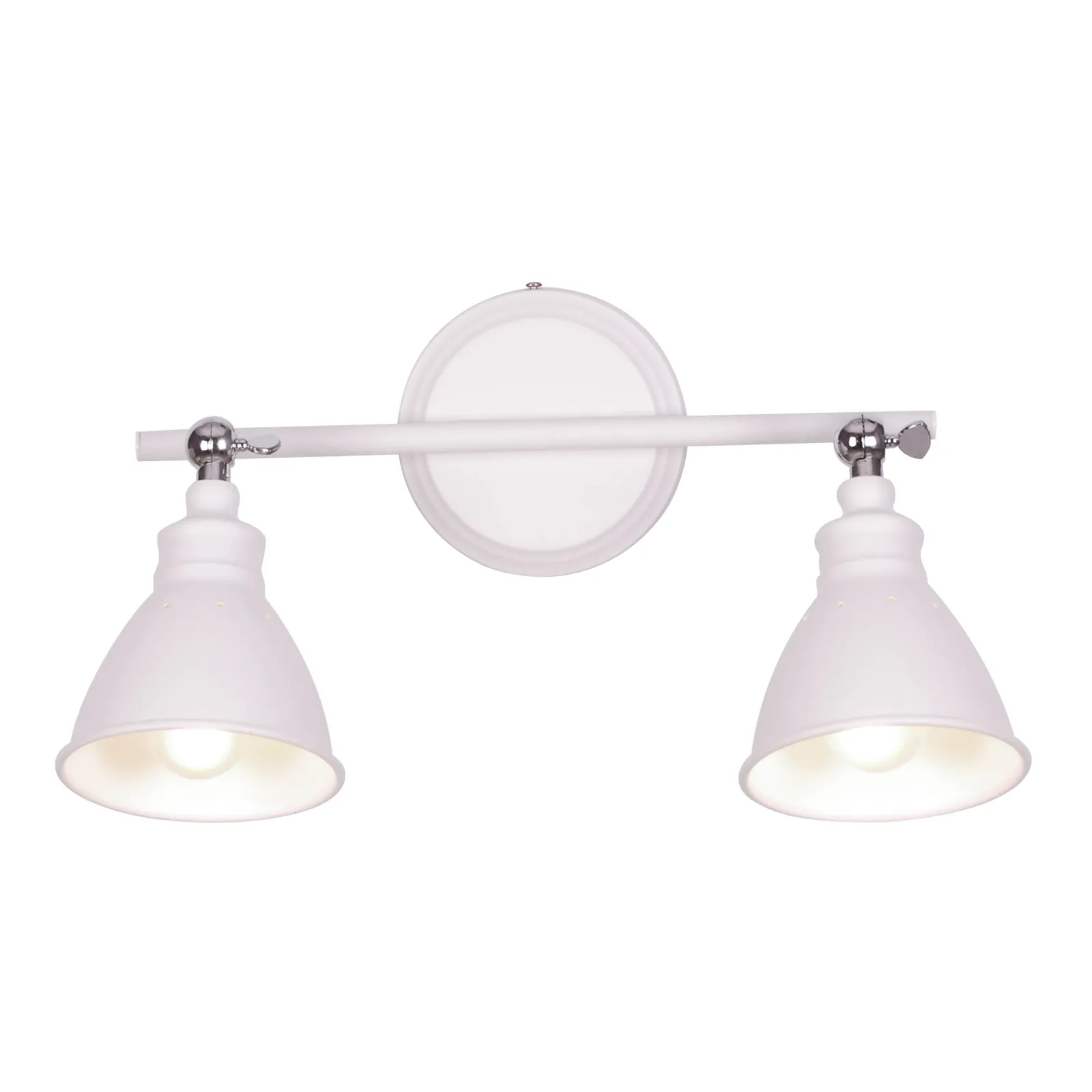 Sklep Kaja Industrialny kinkiet K-8005-2 WH WATSO WHITE | Kaja Oświetlenie* Reflektory Sufitowe Podłużne - Na Listwie