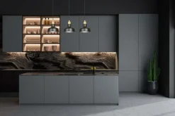 Sklep Kaja Industrialny zwis ze złotymi dodatkami 1042/3 IBOR | Kaja Oświetlenie czarny Outlet