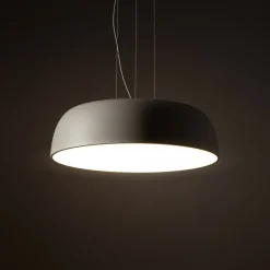 Sklep Kaja Jasnoszara, talerzowa lampa wisząca ⌀58cm 11231 SATELLITE | Kaja Best