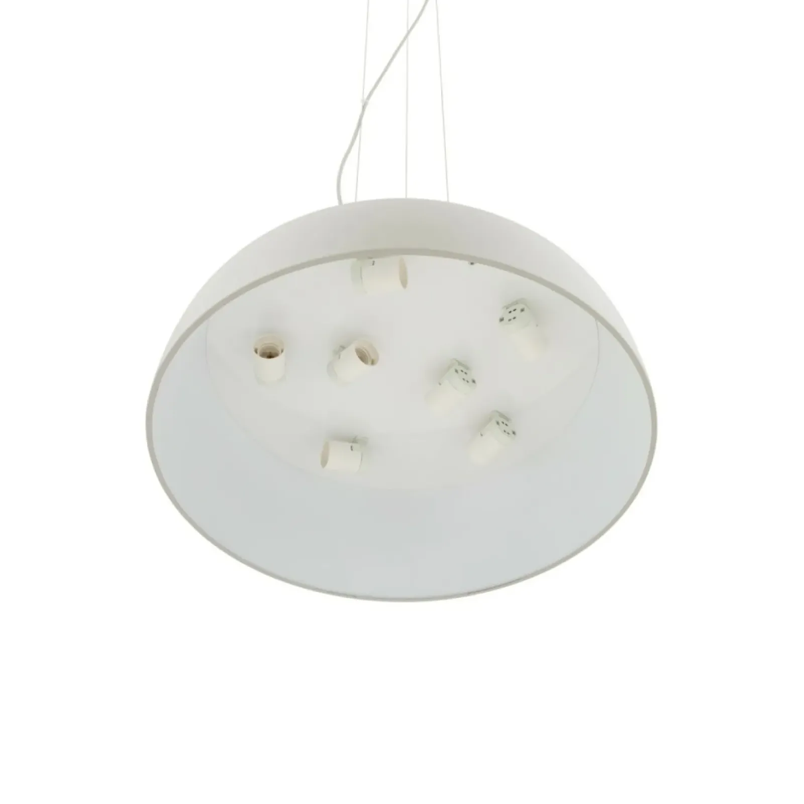 Sklep Kaja Jasnoszara, talerzowa lampa wisząca ⌀58cm 11231 SATELLITE | Kaja Best