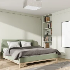 Sklep Kaja Jasny plafon, lampa sufitowa, kształt kwadratu MLP7496 z serii LINO | Kaja Oświe* Plafony Klasyczne