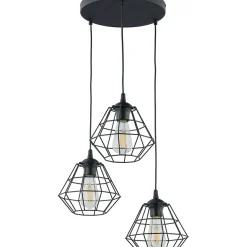 Sklep Kaja Kaskada ch, drucianych zwisów, do salonu TK 6204 - DIAMOND NEW czarny Cheap