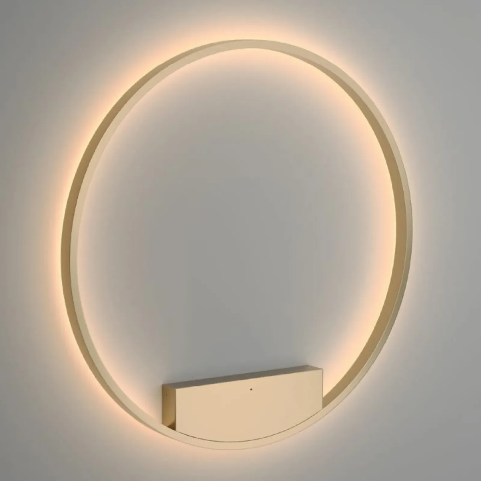 Sklep Kaja Kinkiet ścienny, kolor złoty, okrąg Ø80cm MOD058WL-L50BS3K z serii RIM* Lampy Led