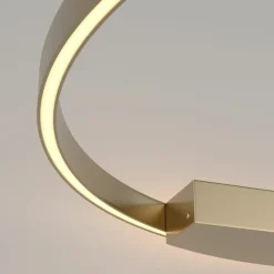 Sklep Kaja Kinkiet ścienny, kolor złoty, okrąg Ø80cm MOD058WL-L50BS3K z serii RIM* Lampy Led