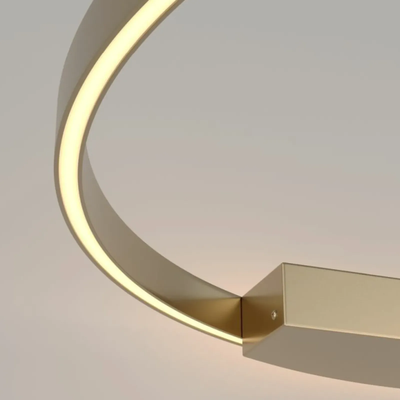 Sklep Kaja Kinkiet ścienny, kolor złoty, okrąg Ø80cm MOD058WL-L50BS3K z serii RIM* Lampy Led