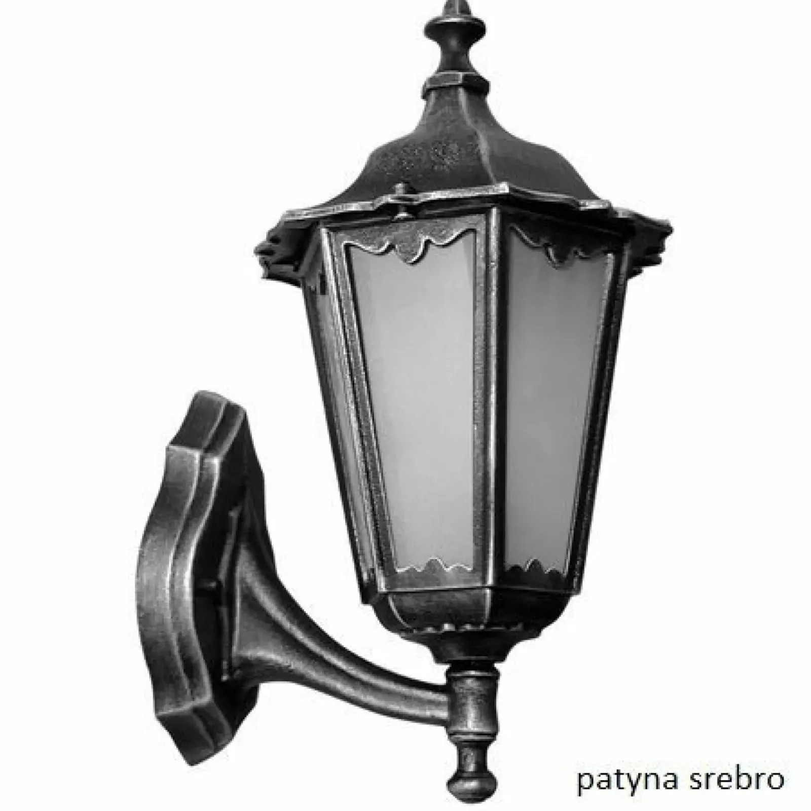 Sklep Kaja Kinkiet ścienny skierowany w górę K 3012/1/D g z serii RETRO CLASSIC | Kaja Oświ* Kinkiety Ogrodowe