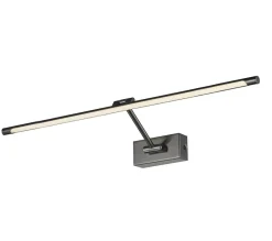Sklep Kaja Kinkiet LED nad lustro 90cm AZ2663 DAVINCI BLACK CHROME | Kaja* Lampy Led