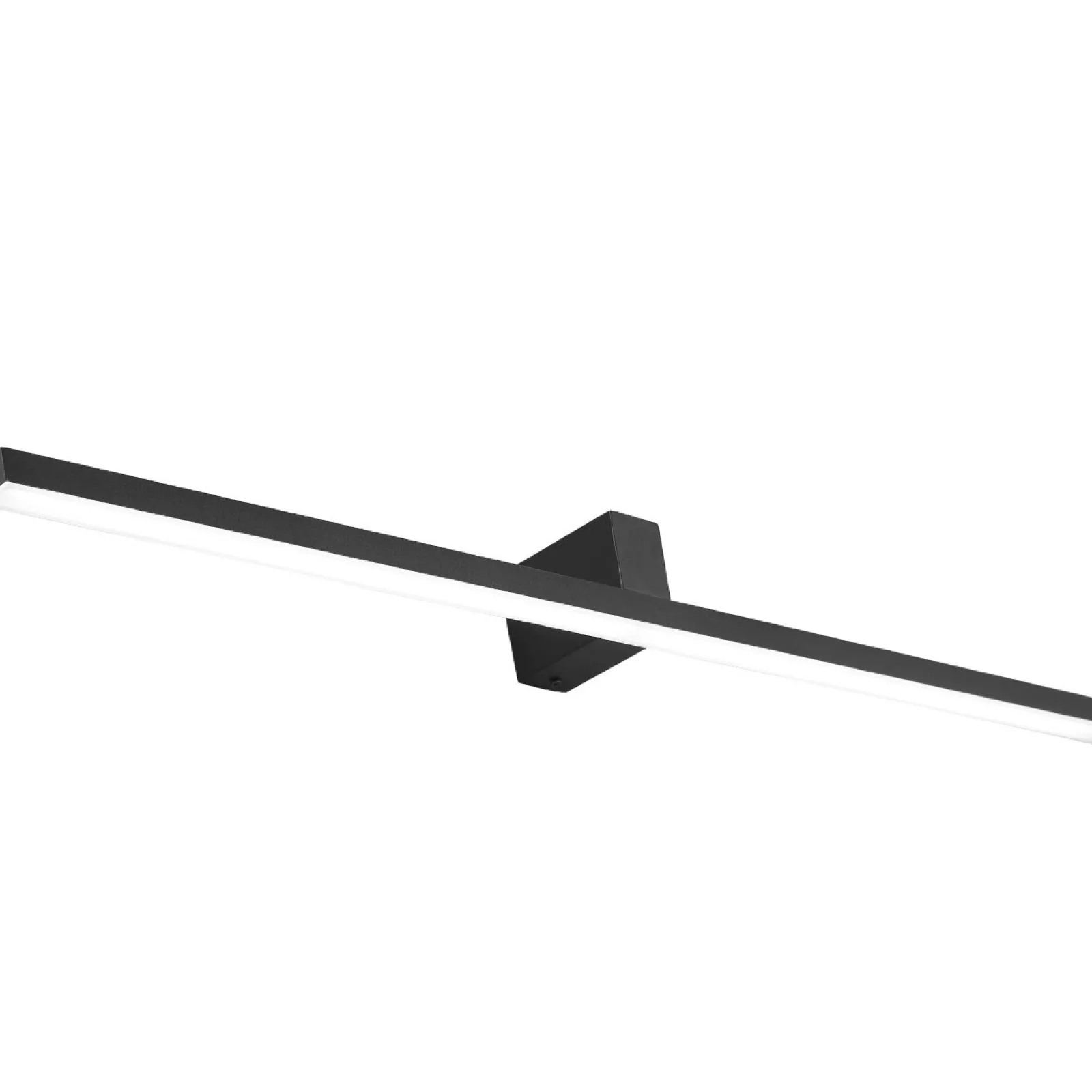 Sklep Kaja Kinkiet LED, prosta lampa nad lustro LP-778/1W XXL BK z serii NEVADA* Lampy Led