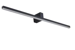 Sklep Kaja Kinkiet LED, prosta lampa nad lustro LP-778/1W XXL BK z serii NEVADA* Lampy Led