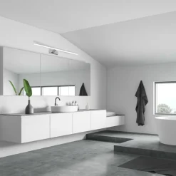 Sklep Kaja Kinkiet obrazowy w kolorze chromu, do łazienki ML5722 z serii SPLASH | Kaja Oświ* Lampy Led