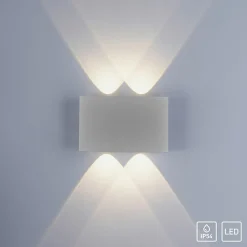 Sklep Kaja Kinkiet ogrodowy, 4 źródła LED 9487-21 z serii CARLO | Kaja* Kinkiety Ogrodowe